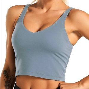 Cropped Activewear Tank / Sports Bra